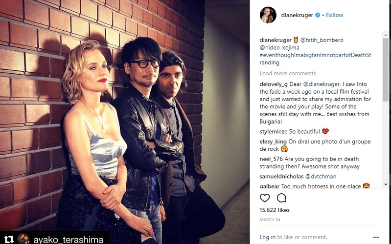 Diane Kruger Comments on Death Stranding Female Protagonist Rumor