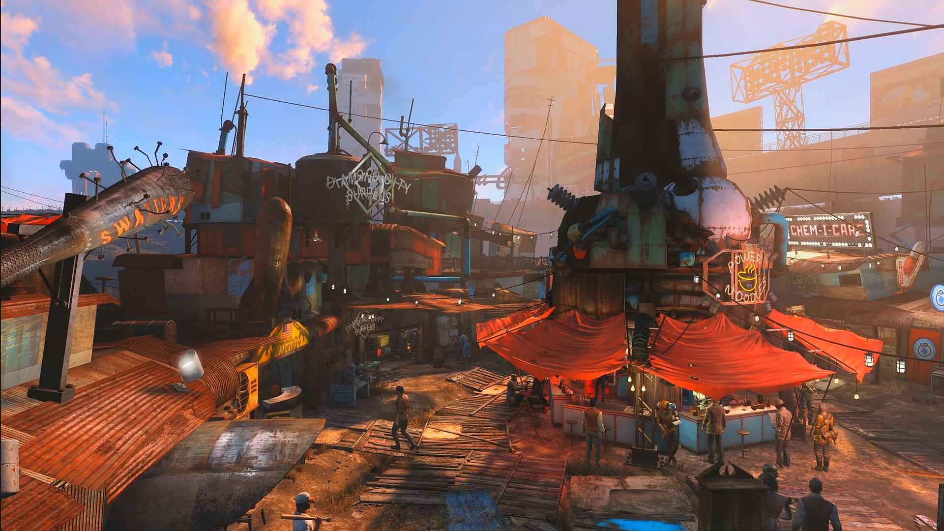Deus Ex: Mankind Divided PS4 Pro vs PC 4K Screenshot 