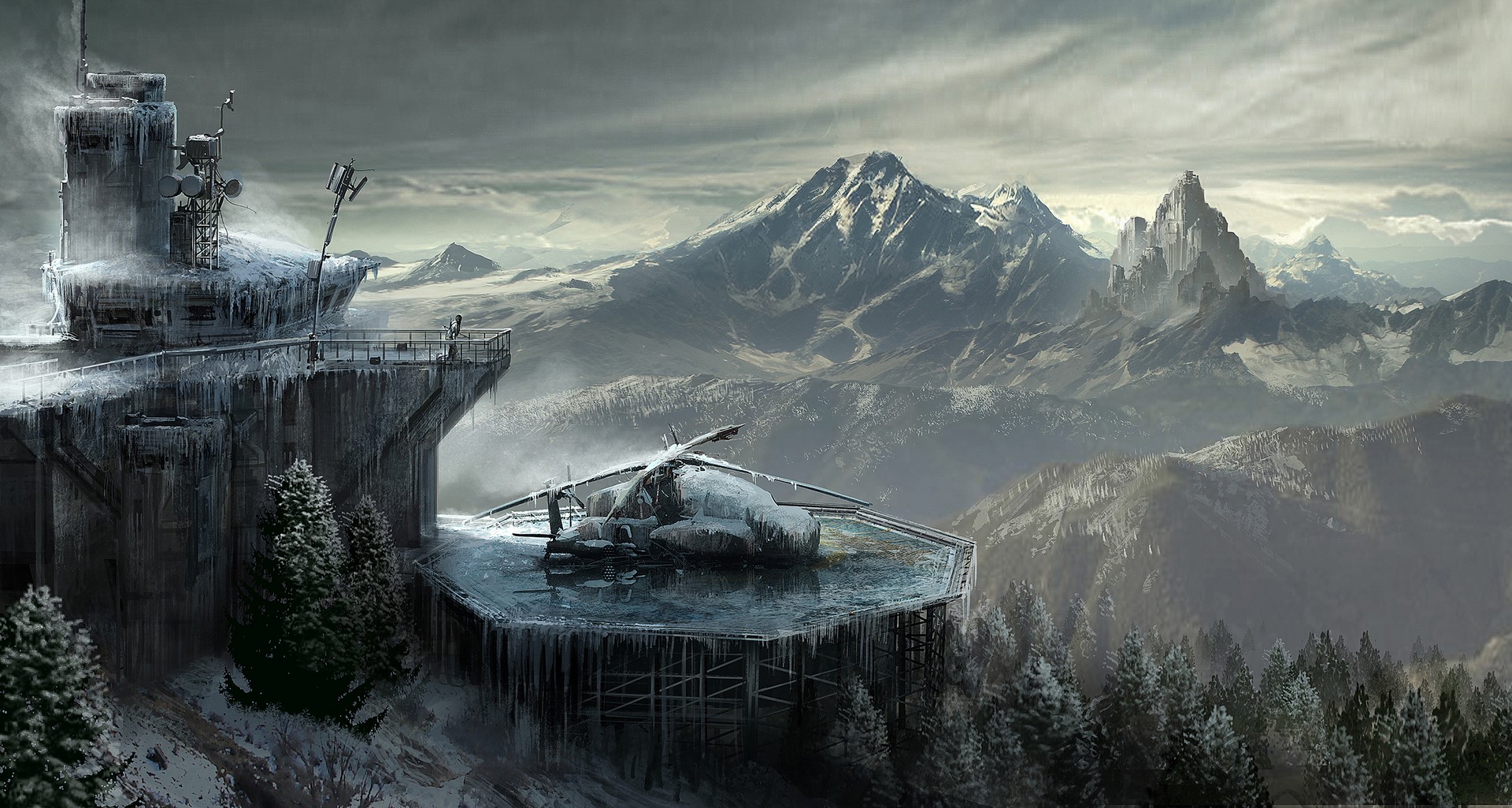 Four New Rise of the Tomb Raider Xbox One Concept Art Revealed
