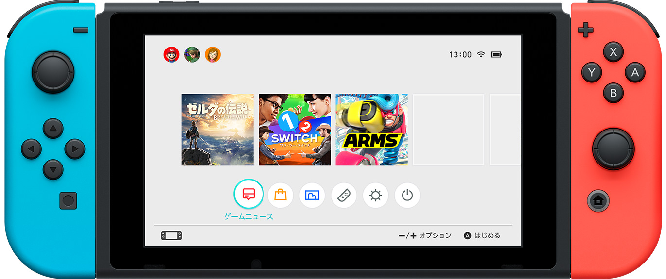 First Look At Nintendo Switch OS And User Interface ...